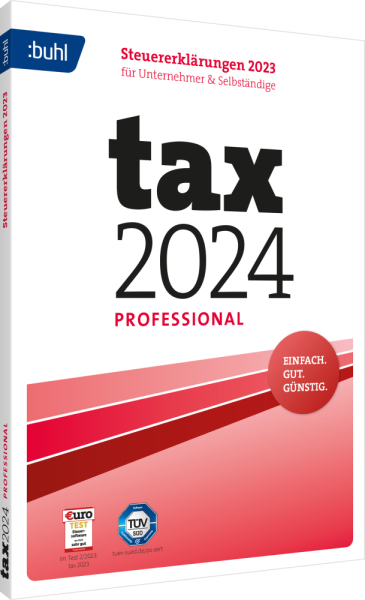 BUHL tax 2024 Professional (für das Steuerjahr 2023)