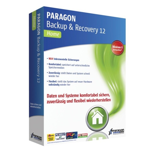 Paragon Backup & Recovery 12 Home