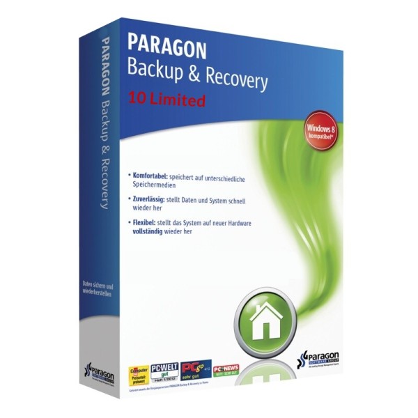 Paragon Backup & Recovery 10 Limited