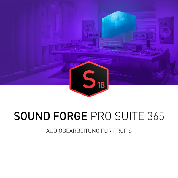 SOUND FORGE Pro Suite 365