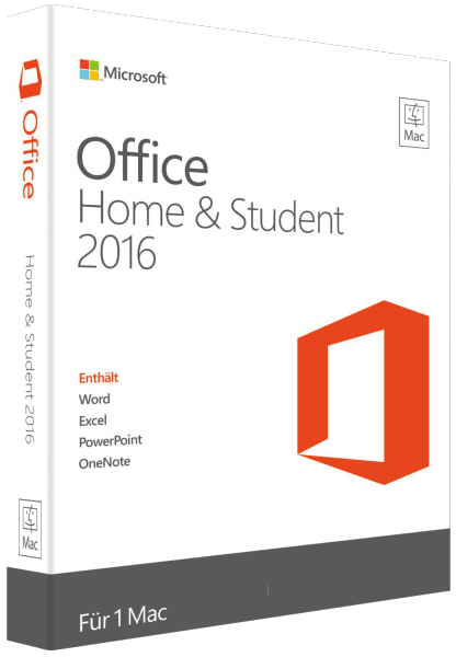 Office 2016 Home & Student für Mac