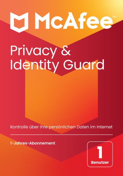 McAfee Privacy & Identity Guard 1-Nutzer / 1-Jahr