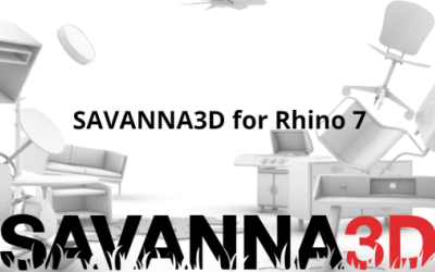 Savanna 3D R7 für Rhino 7