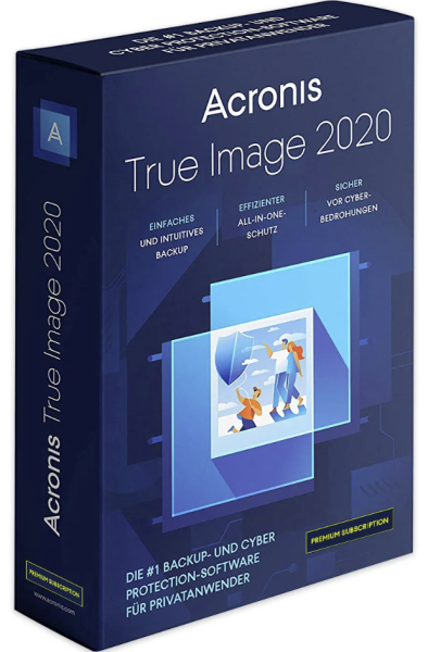 Acronis True Image 2020 Premium, 1 Jahresabonnement, 1TB Cloud